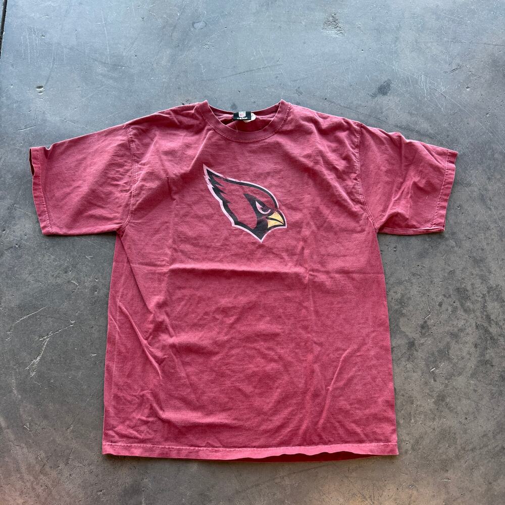 Vintage Y2k Arizona Cardinals Football Nfl Short Sleeve Graphic Tee Youth L